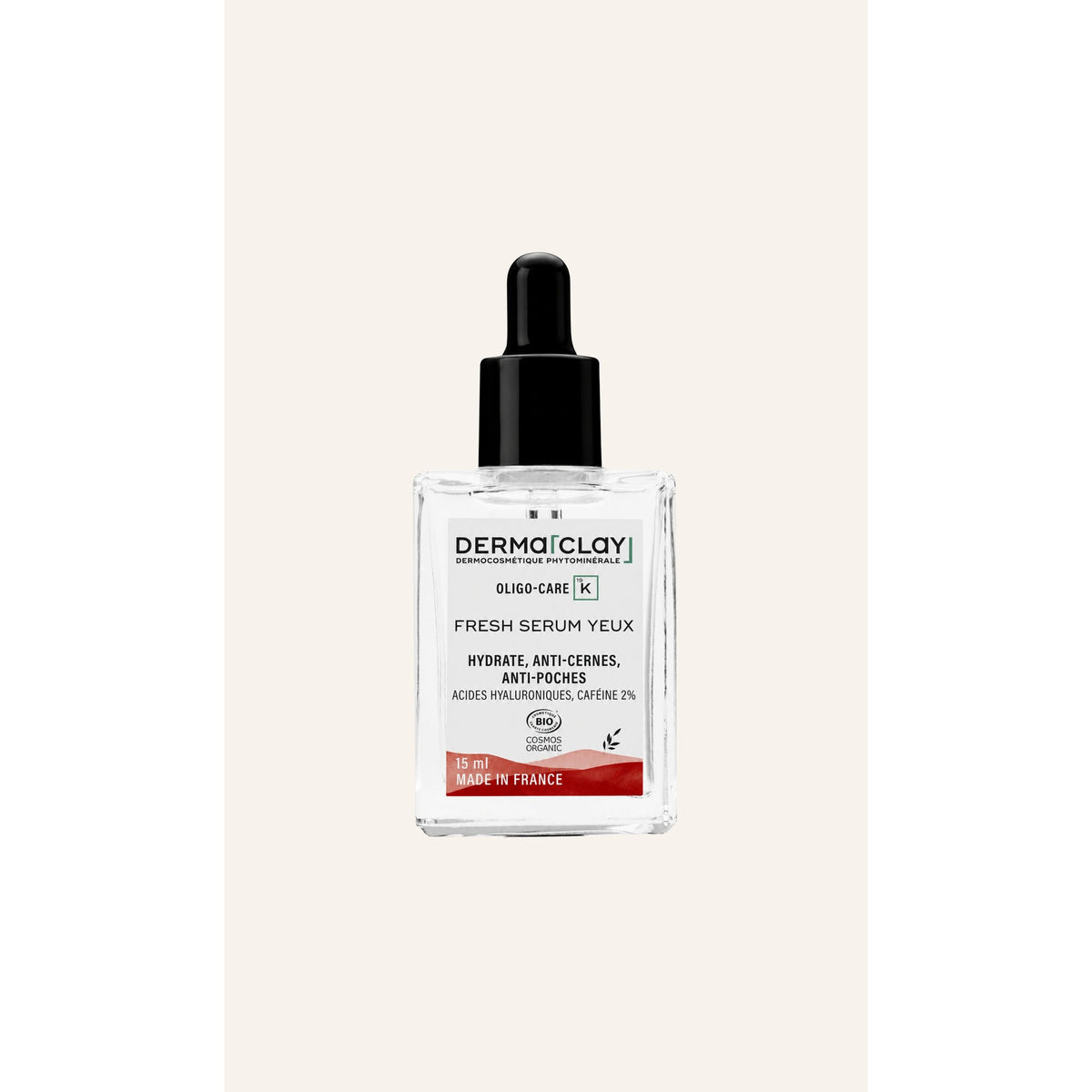 Fresh Sérum Yeux Oligo-Care - 15 ml - Cosmos Organic - Dermaclay