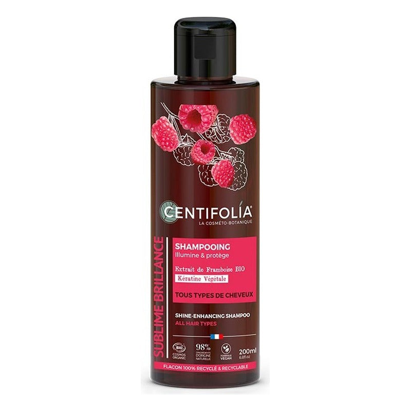 SUBLIME BRILLANCE Shampooing tous Types de Cheveux - 200 ml - Cosmos Organic - Centifolia