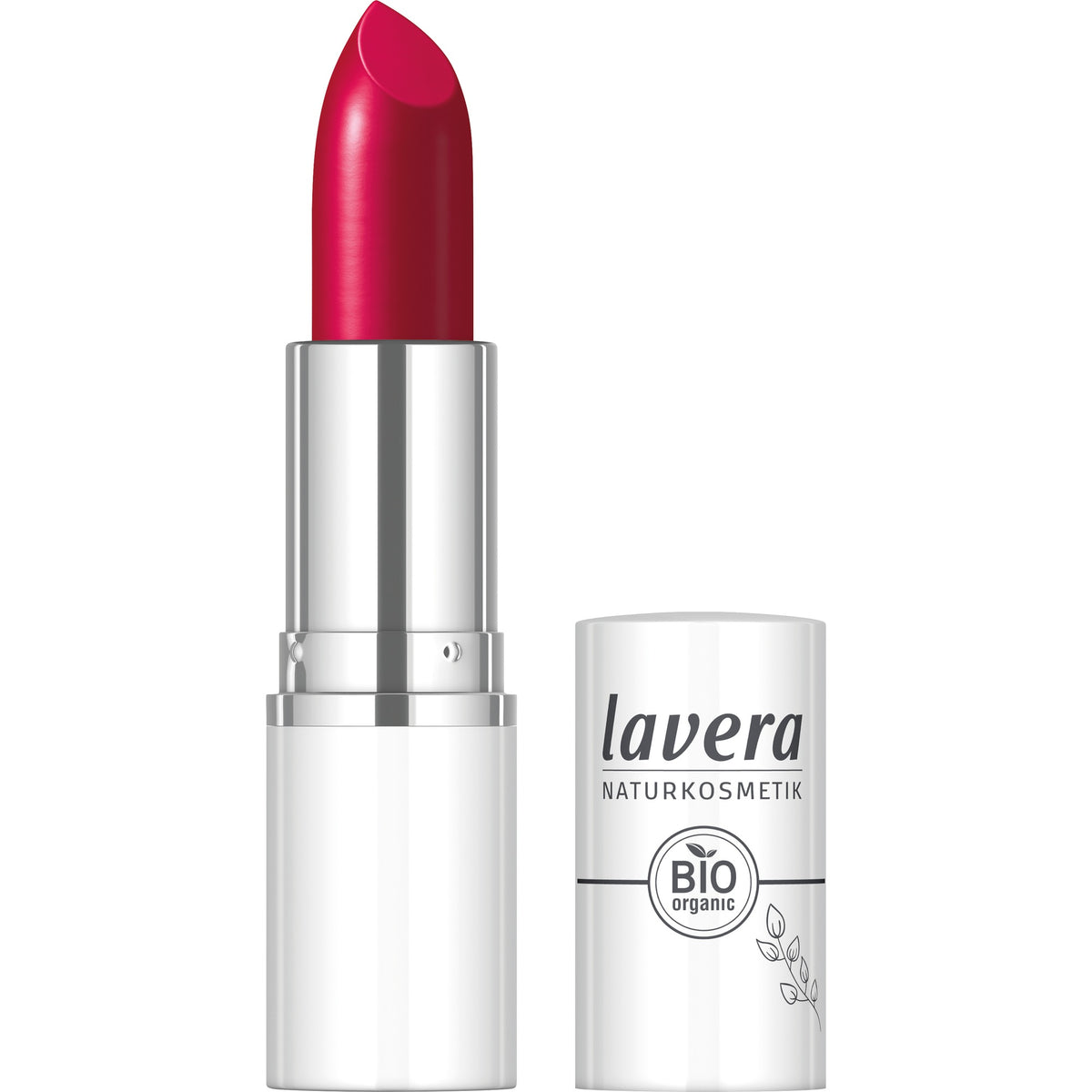 Cream Glow Lipstick - Berry Red 10 - 4,5 g - Lavera