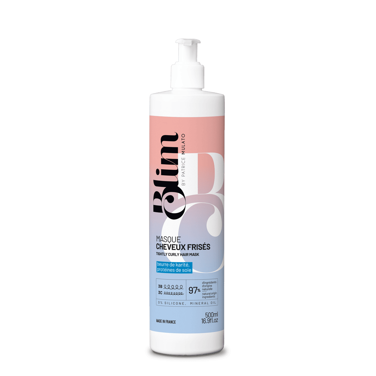 Blim Masque Cheveux Frisés - Mulato - 500 ml