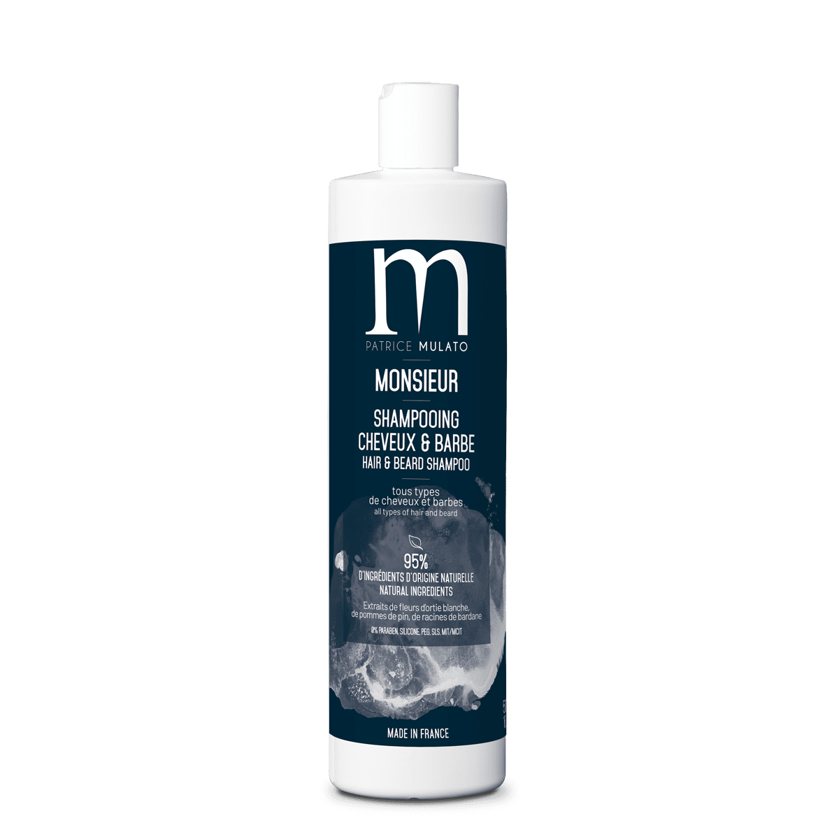 Monsieur Shampooing Cheveux et Barbe - Mulato - 500 ml