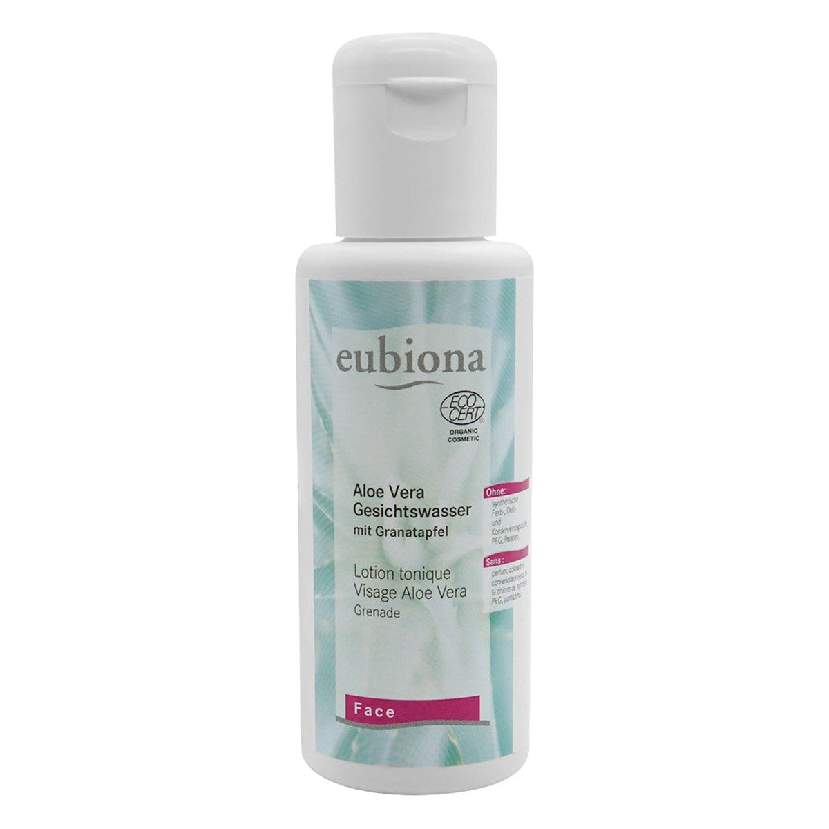 Lotion Tonique Visage Aloe Vera - 100 ml - Eubiona