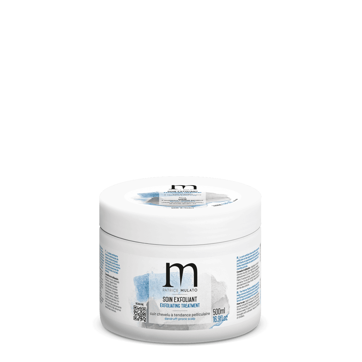 Soin Exfoliant Cuir Chevelu Antipelliculaire - Mulato - 500 ml