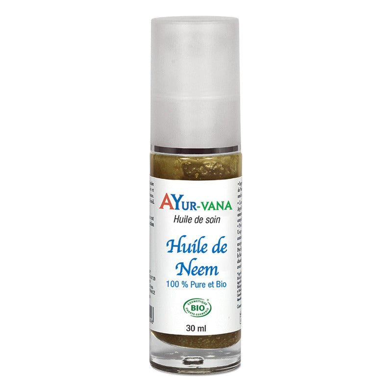 Huile de Neem - Flacon de 30 ml - Bio - Ayur-Vana