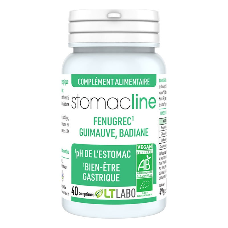 Stomacline - 40 Comprimés - Bio - LT Laboratoire