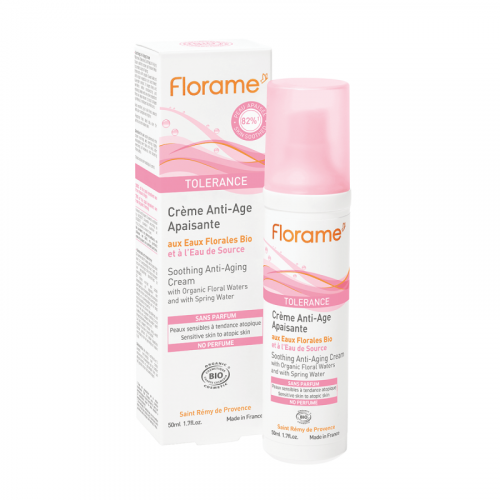 Crème Anti-Âge Apaisante - 50 ml - Cosmos Organic - Florame