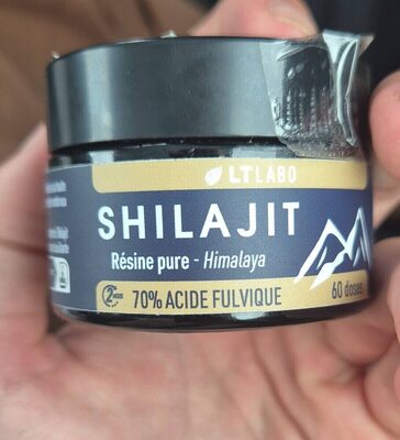 Shilajit Résine 70% d'Acide Fulvique - 30 g - LT Laboratoire