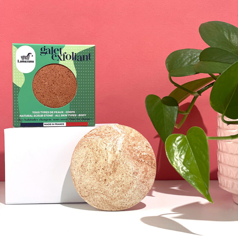 Galet Exfoliant Naturel Visage et Corps - 1 Pièce - Lamazuna