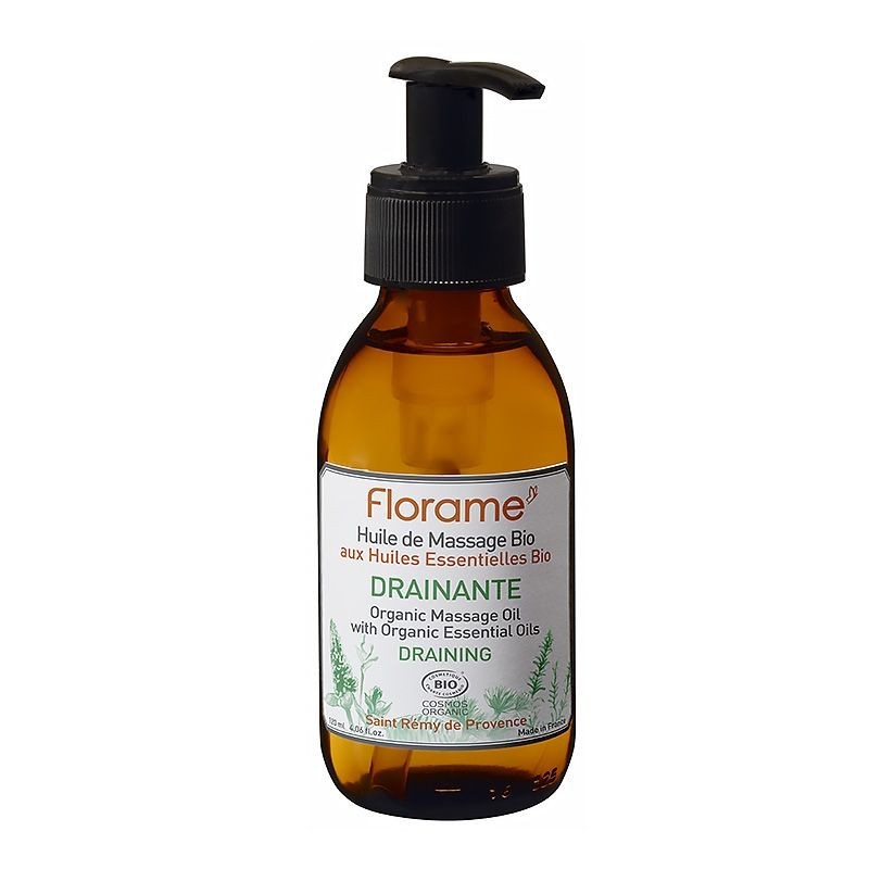 Huile de Massage Drainante - 120 ml - Florame