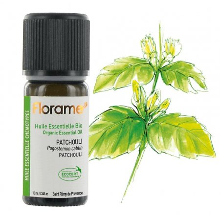 Huile Essentielle de Patchouli - 10 ml - Bio - Florame
