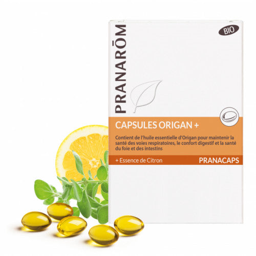 Origan+ - 30 capsules - Bio - Pranarom