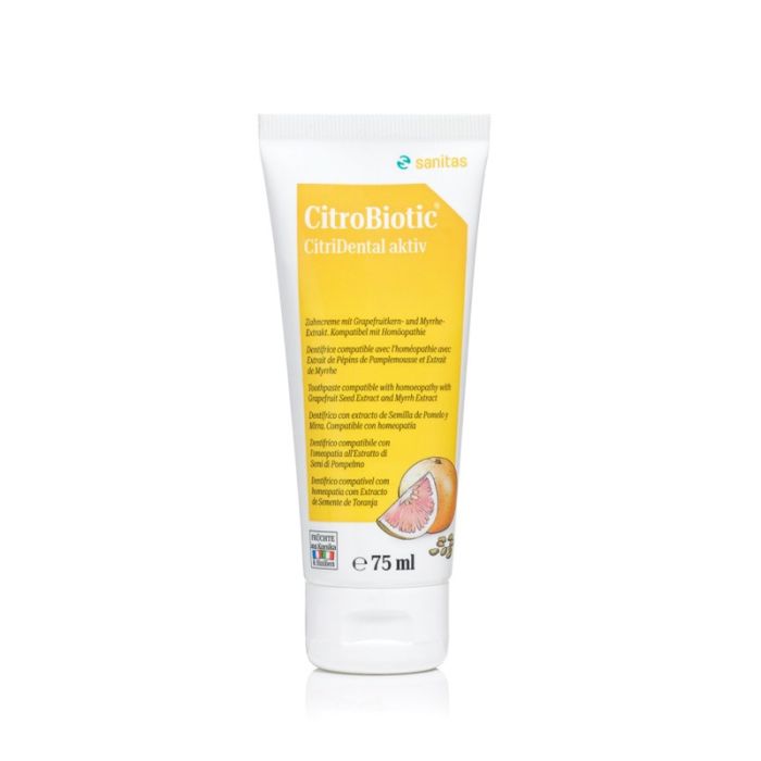 CitroBiotic Dentifrice Crème - 75 ml - Sanitas