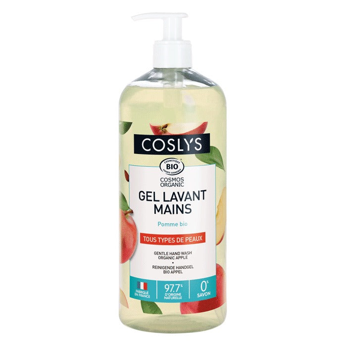 Gel Lavant Mains Pomme - 1 L - Cosmos Organic - Coslys