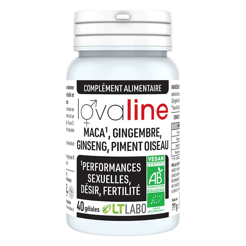 Lovaline - 40 Gélules - Bio - LT Laboratoire