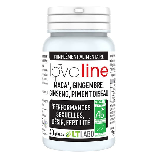 Lovaline - 40 Gélules - Bio - LT Laboratoire