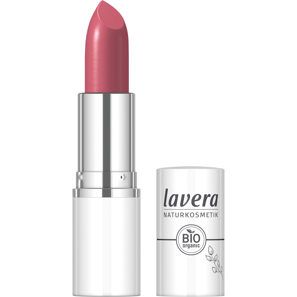 Cream Glow Lipstick - Wild Rose 09 - 4,5 g - Lavera