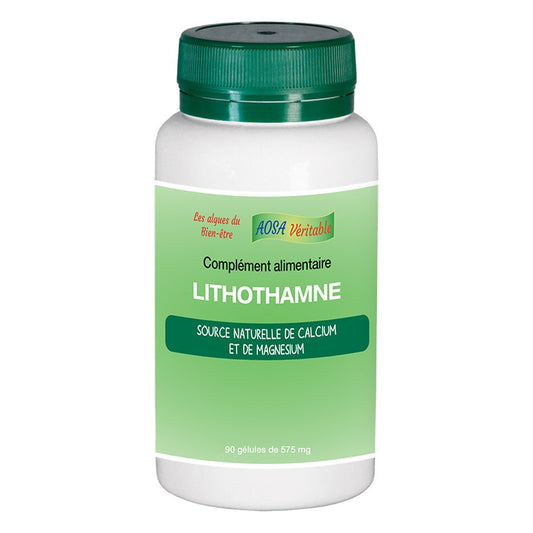 Lithothamne - 90 Gélules Végétales - Aosa Veritable
