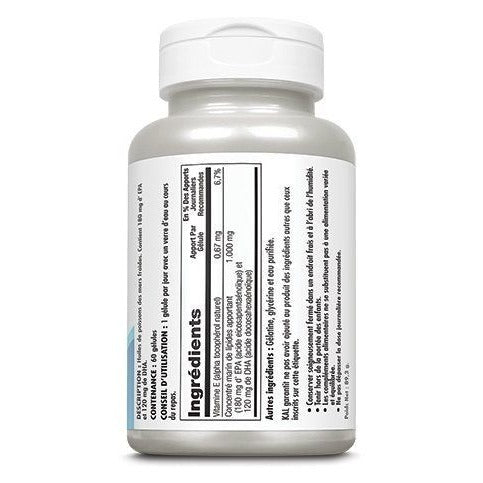 Oméga 3 - 60 Capsules Molles - KAL