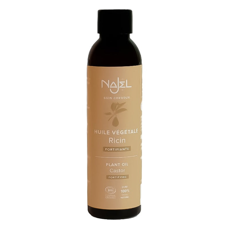 Huile Végétale au Ricin - 80 ml - Cosmos Organic - Najel