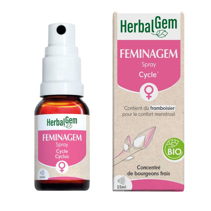 Gemmo-Complexe Feminagem en Spray - 15 ml - Bio - Herbalgem
