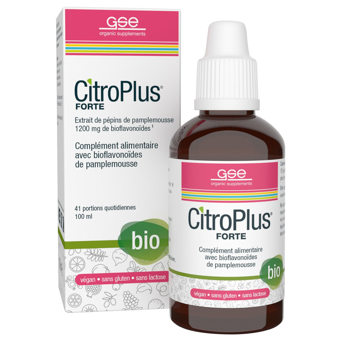 Citroplus 1200 Forte - Bio - GSE - 100 ml
