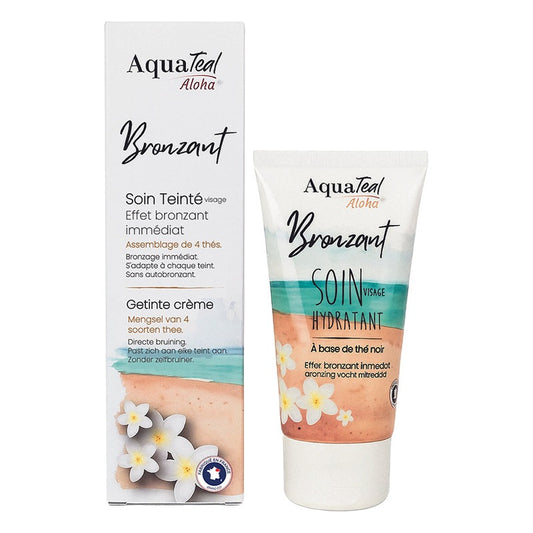 Effet Bronzant - Soin Visage Anti Age - 40ml - Aquateal