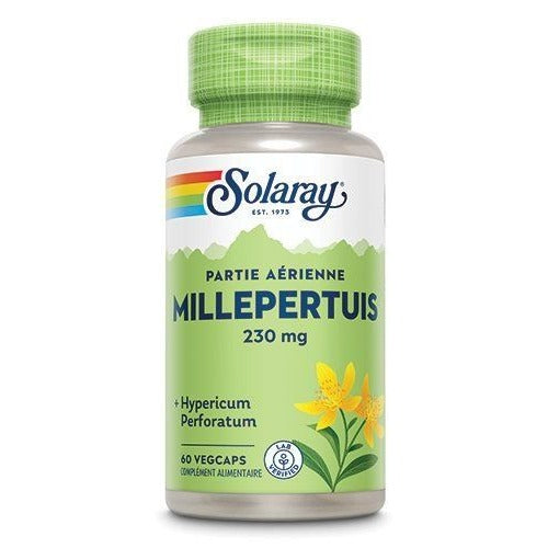 Millepertuis - 230 mg - 60 Gélules Végétales - Solaray