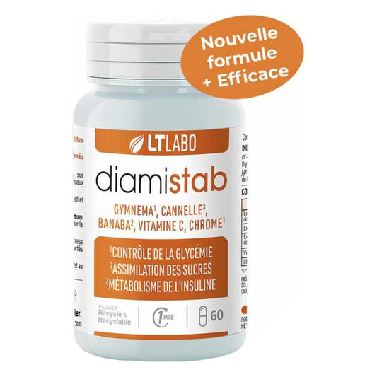 Diamistab - 60 Gélules - LT Laboratoire