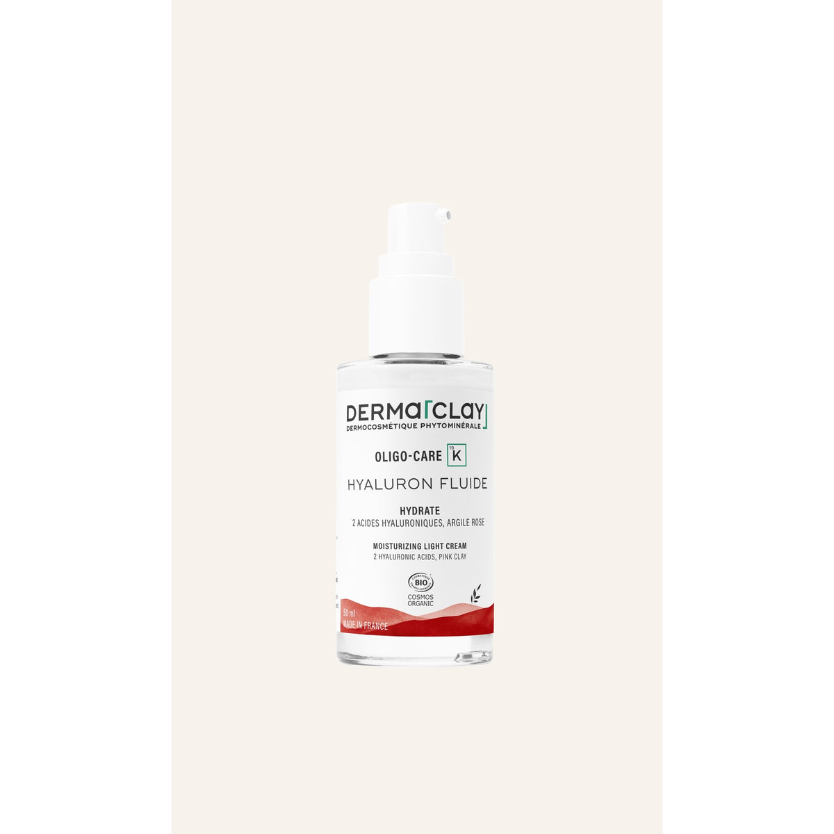Hyaluron Fluide Oligo-Care - 50 ml - Cosmos Organic - Dermaclay