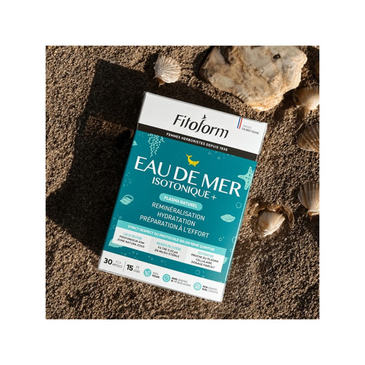 Eau de Mer Isotonique Plasma Naturel - 30 Ampoules de 10 ml - Fitoform