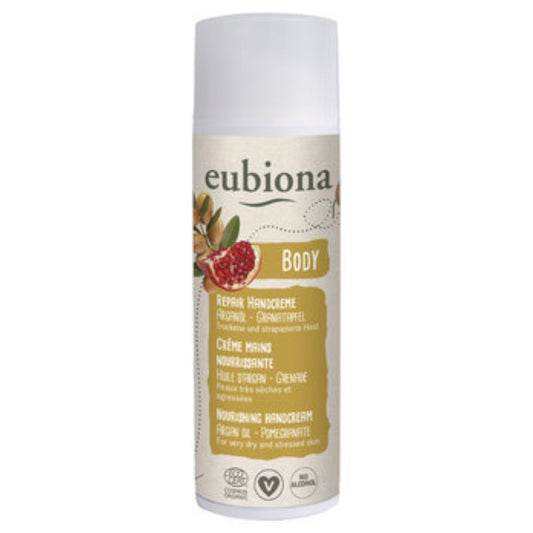 Crème Mains Nourrissante Repair - Huile d'Argan et Grenade - 50 ml - Eubiona