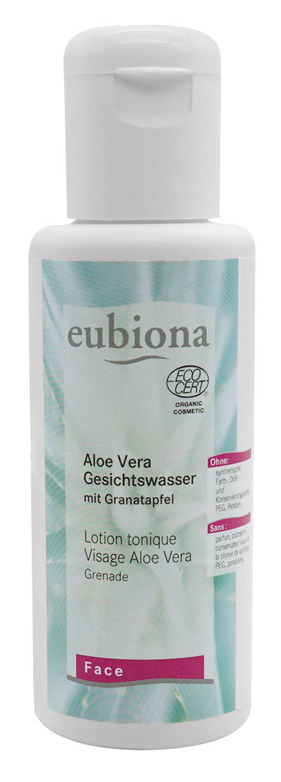 Lotion Tonique Visage Aloe Vera - 100 ml - Eubiona