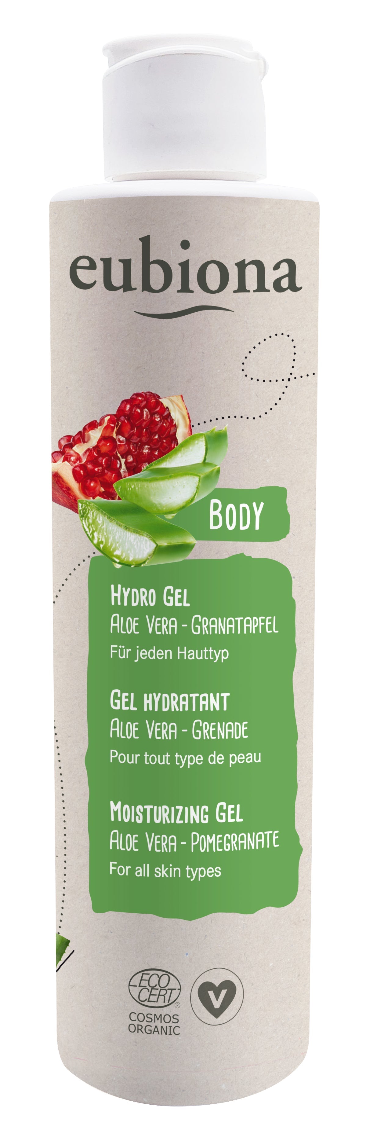 Gel Hydratant Corps Aloé - Vera - 200 ml - Eubiona