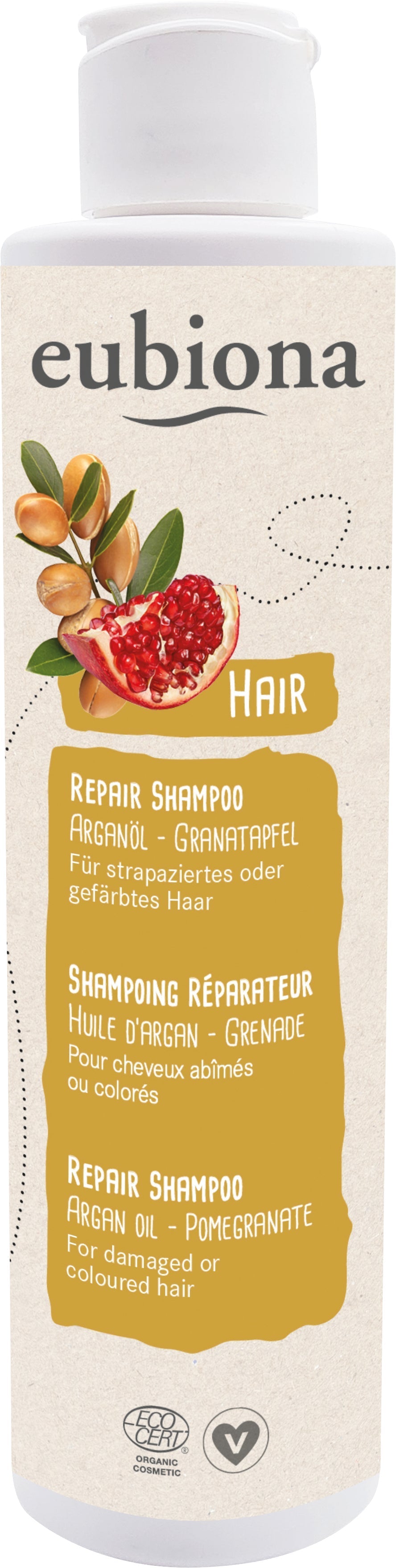 Shampooing Réparateur - 200 ml - Eubiona