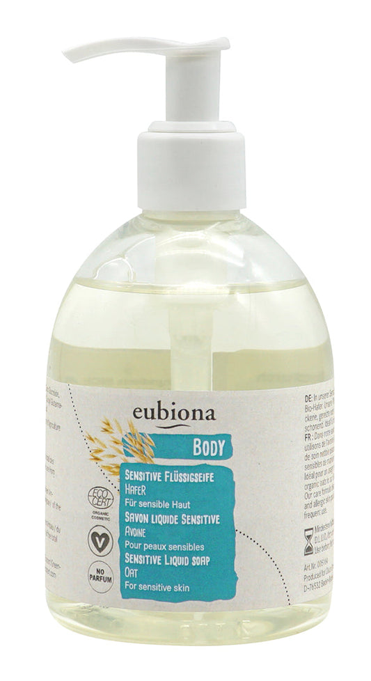 Savon Liquide Avoine Sensitive - 300 ml - Eubiona