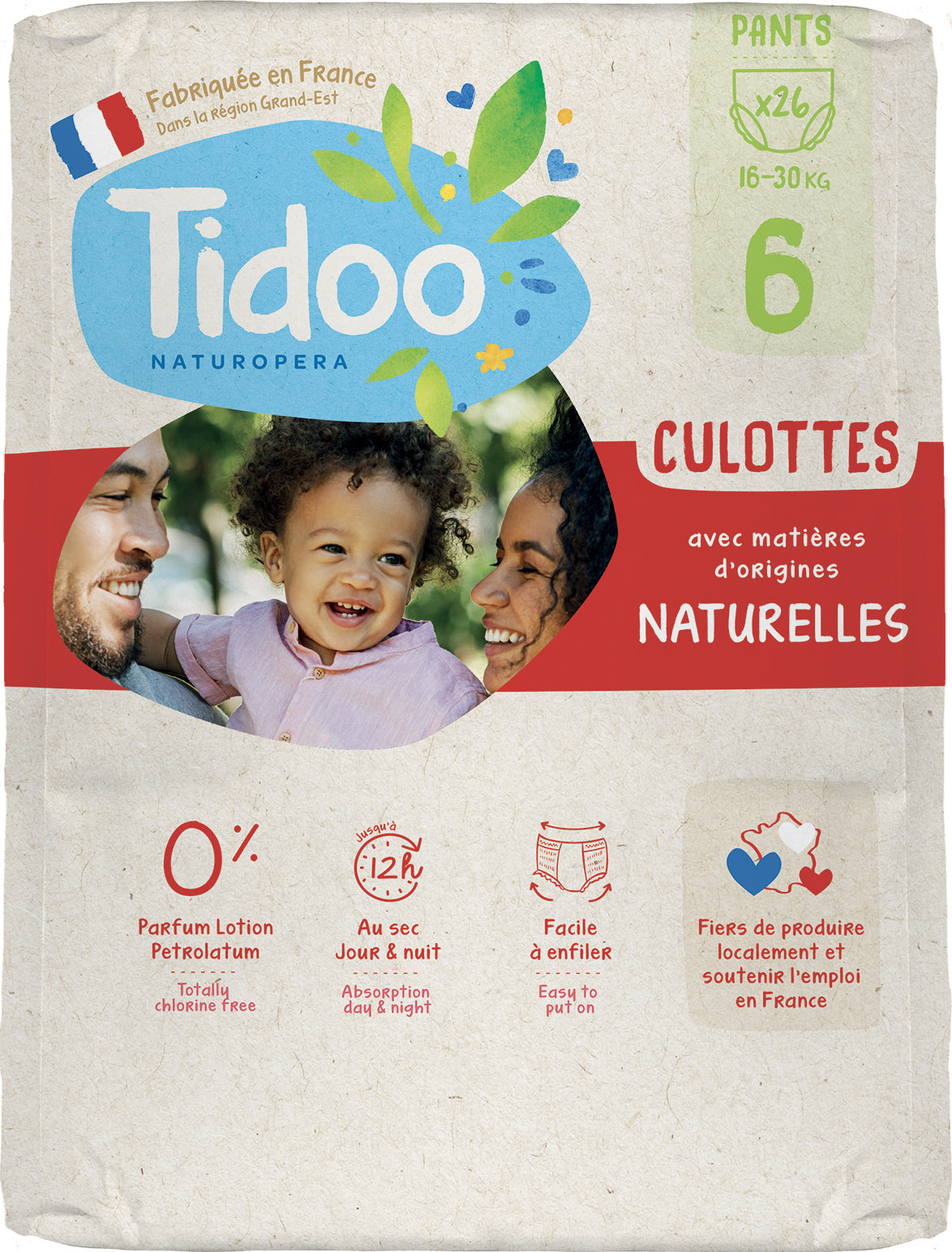 Culotte Apprent T6 - XL 16-30 kg - Tidoo
