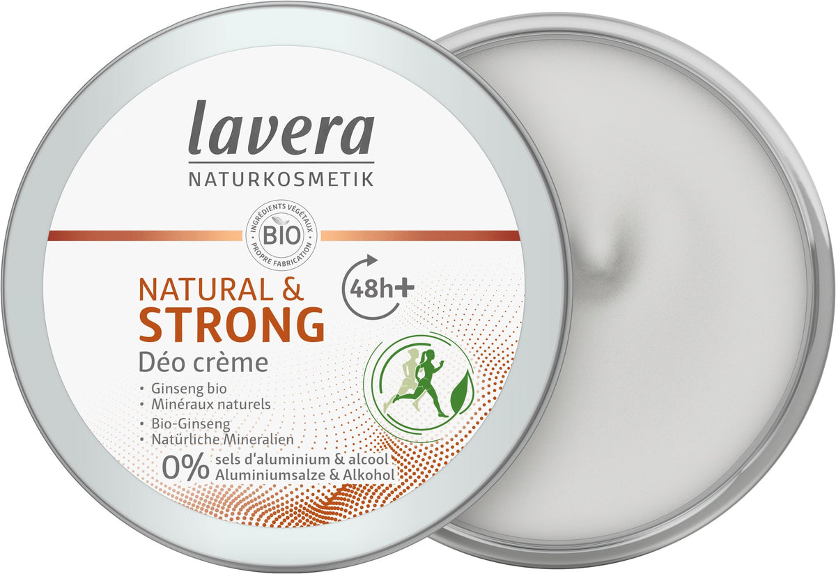 Deo Crème Natural & Strong - 50 ml - Lavera