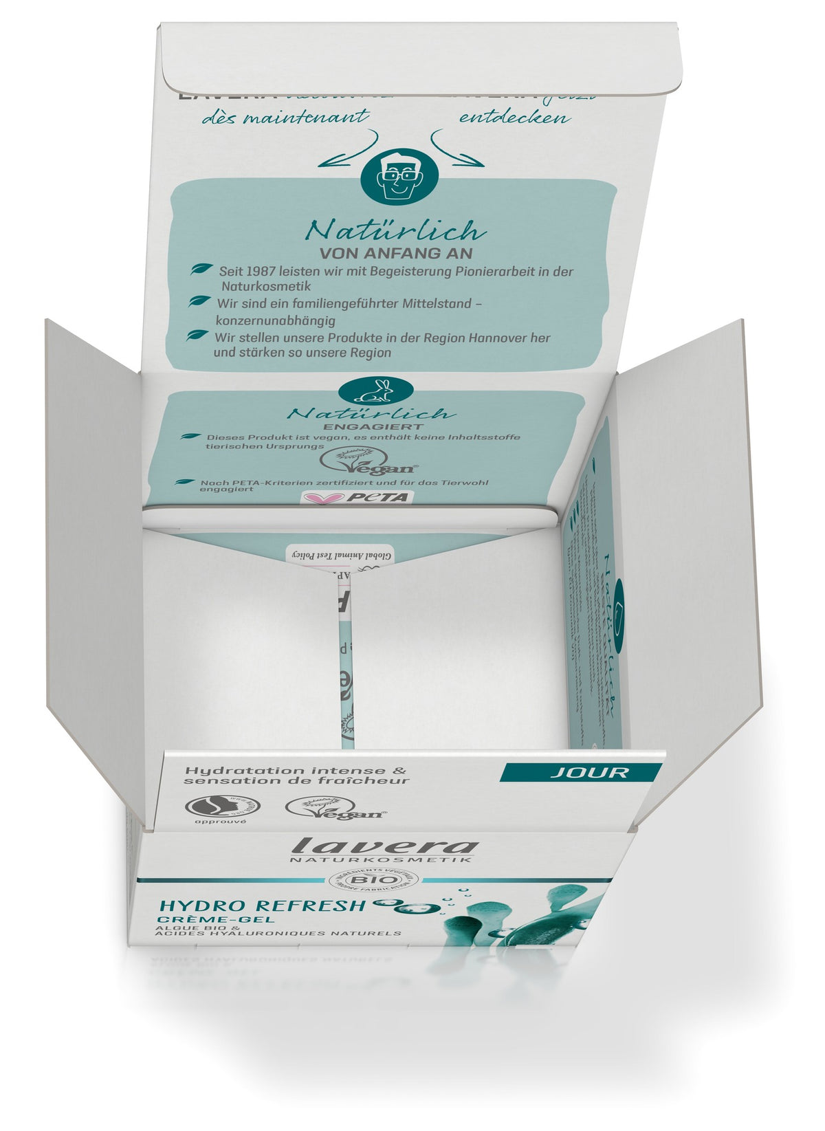 Hydro Refresh Crème Gel - 50 ml - Lavera
