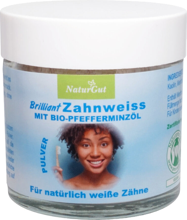 Poudre Blancheur Dents - 40 g - Bio - NaturGut