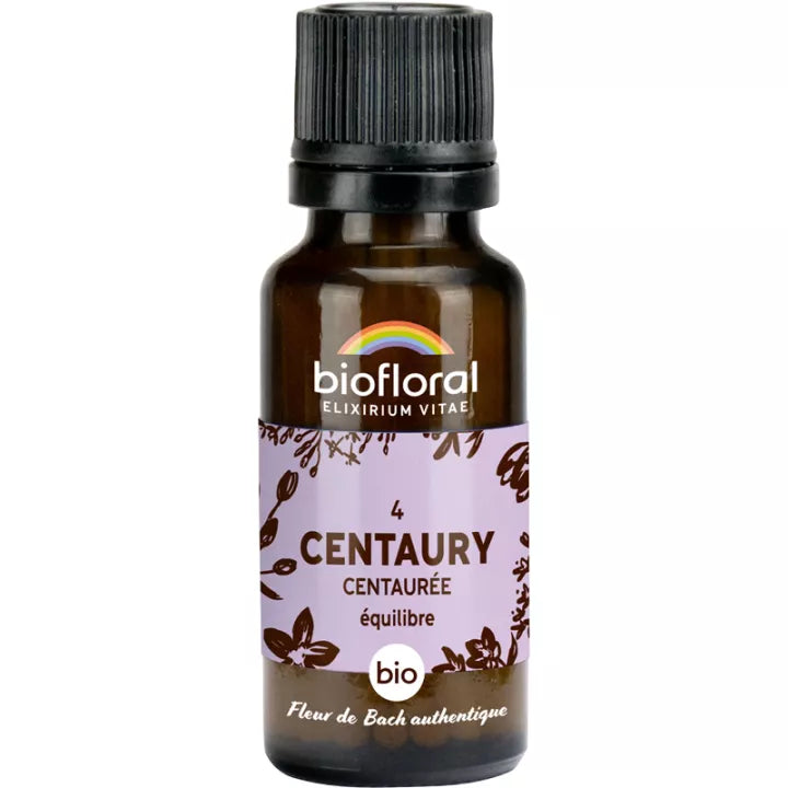 Fleur de Bach - Centaury (Centaurée) - Bio - 19,5 g - Biolfloral