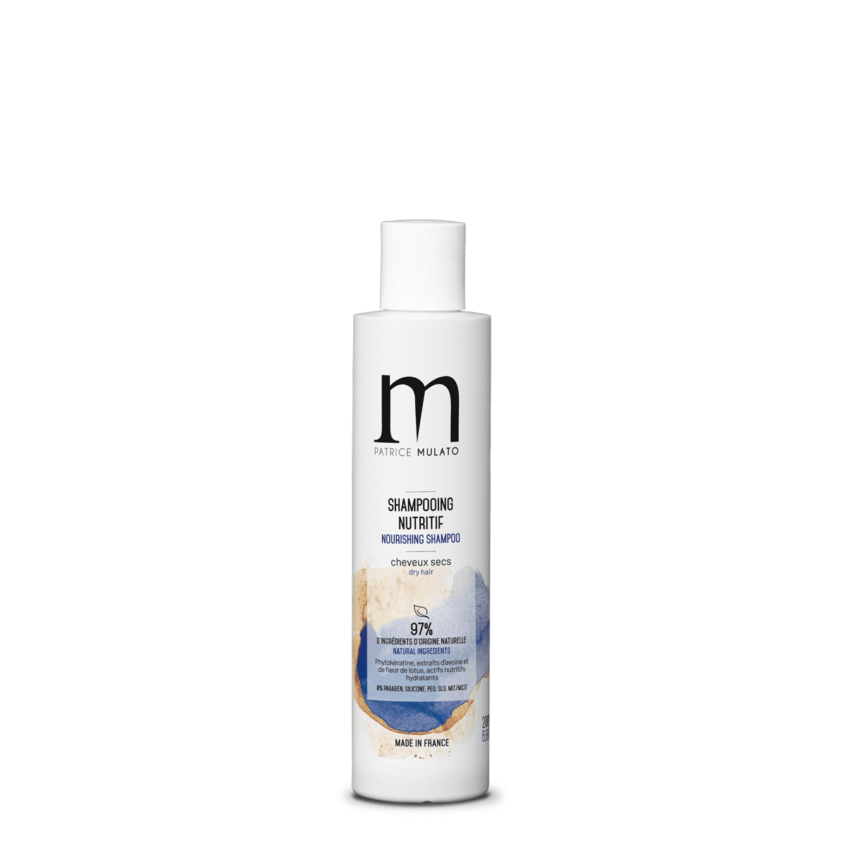 Shampooing Nutritif Cheveux Secs - 200 ml - Mulato