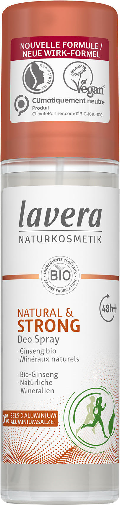 Deo Spray Natural & Strong - 75 ml - Lavera
