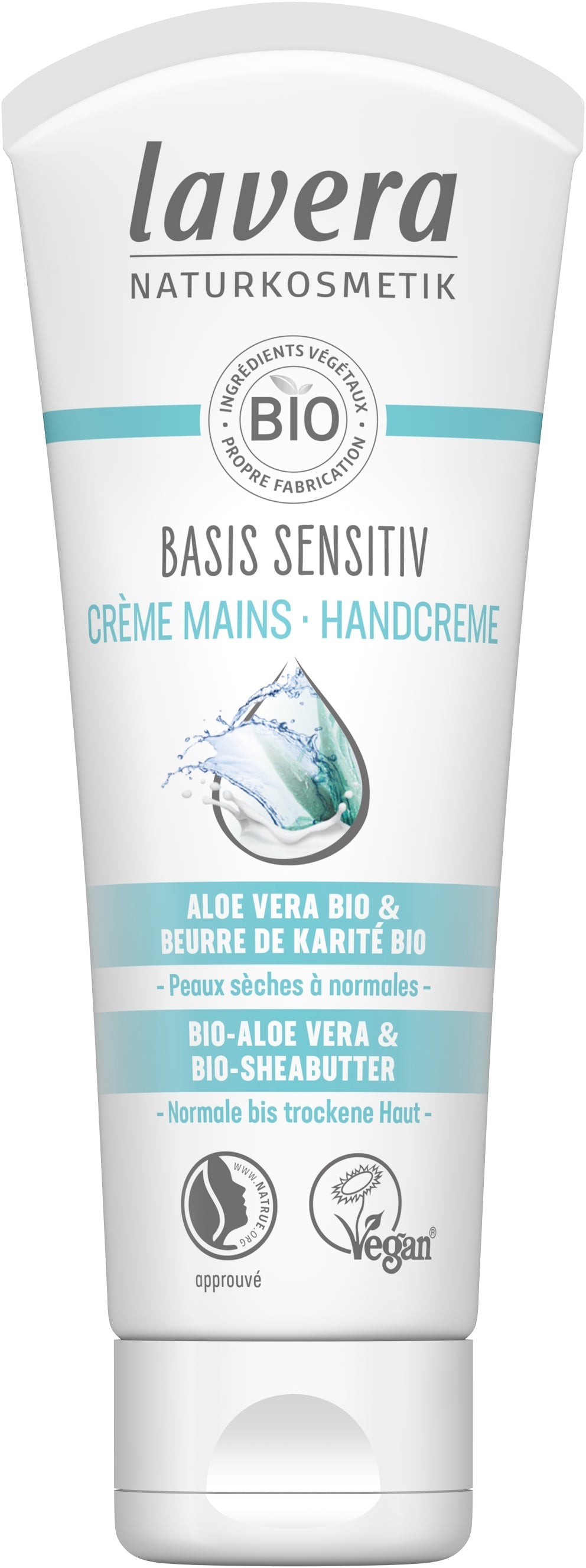 Crème Mains Basis Sensitiv - 75 ml - Lavera