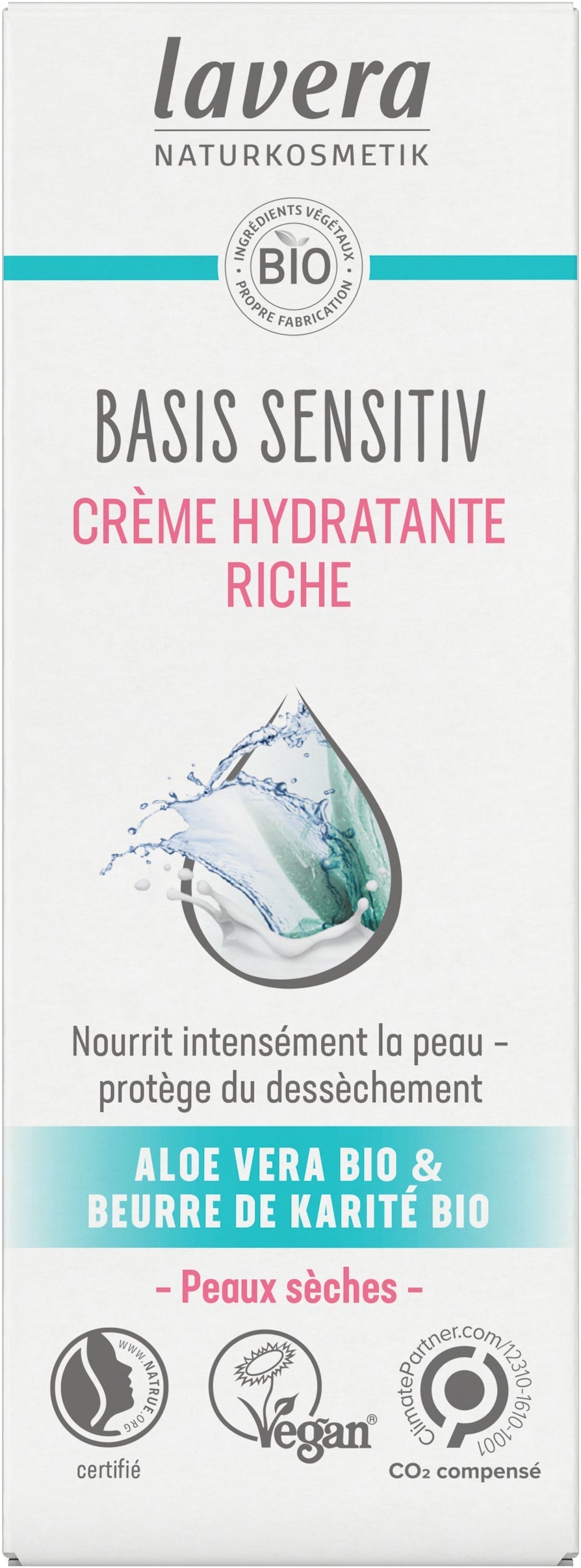 BS Crème Hydratante Riche - 50 ml - Lavera