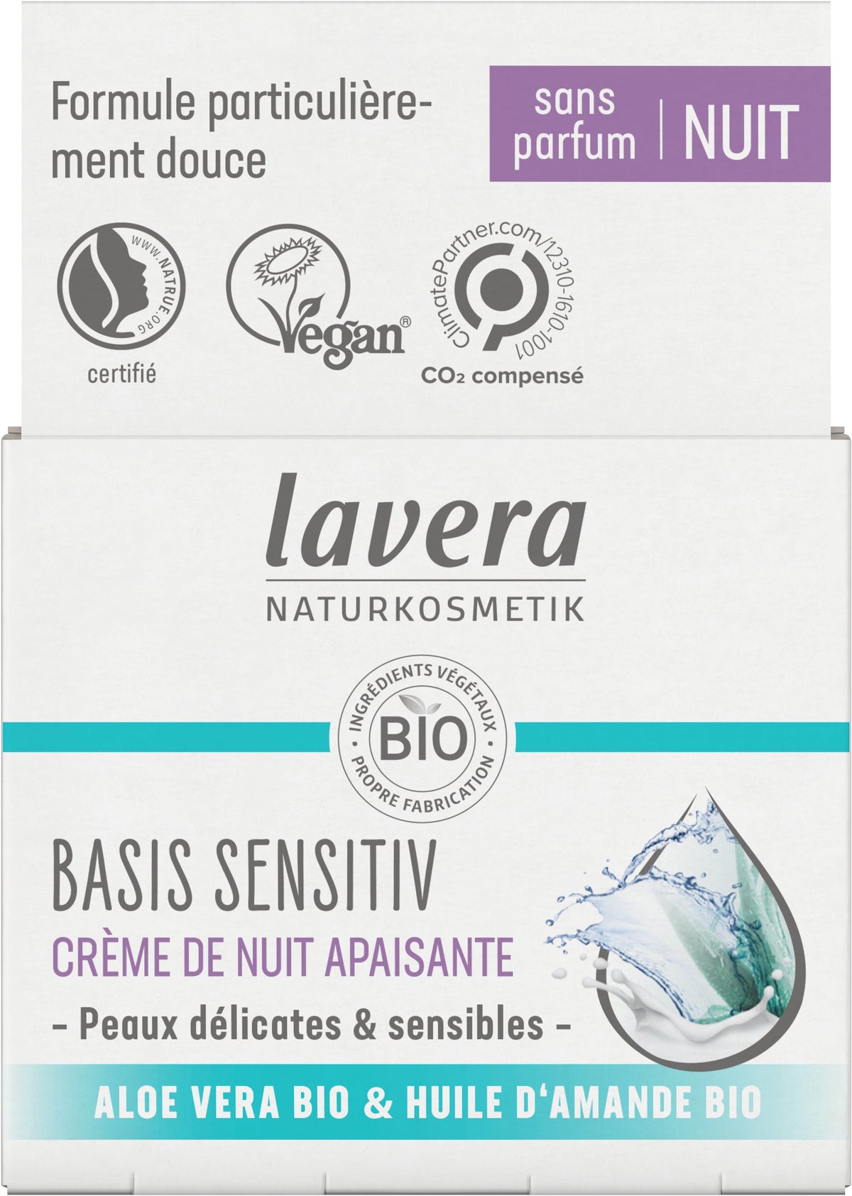 BS Crème Nuit Apaisante - 50 ml - Lavera