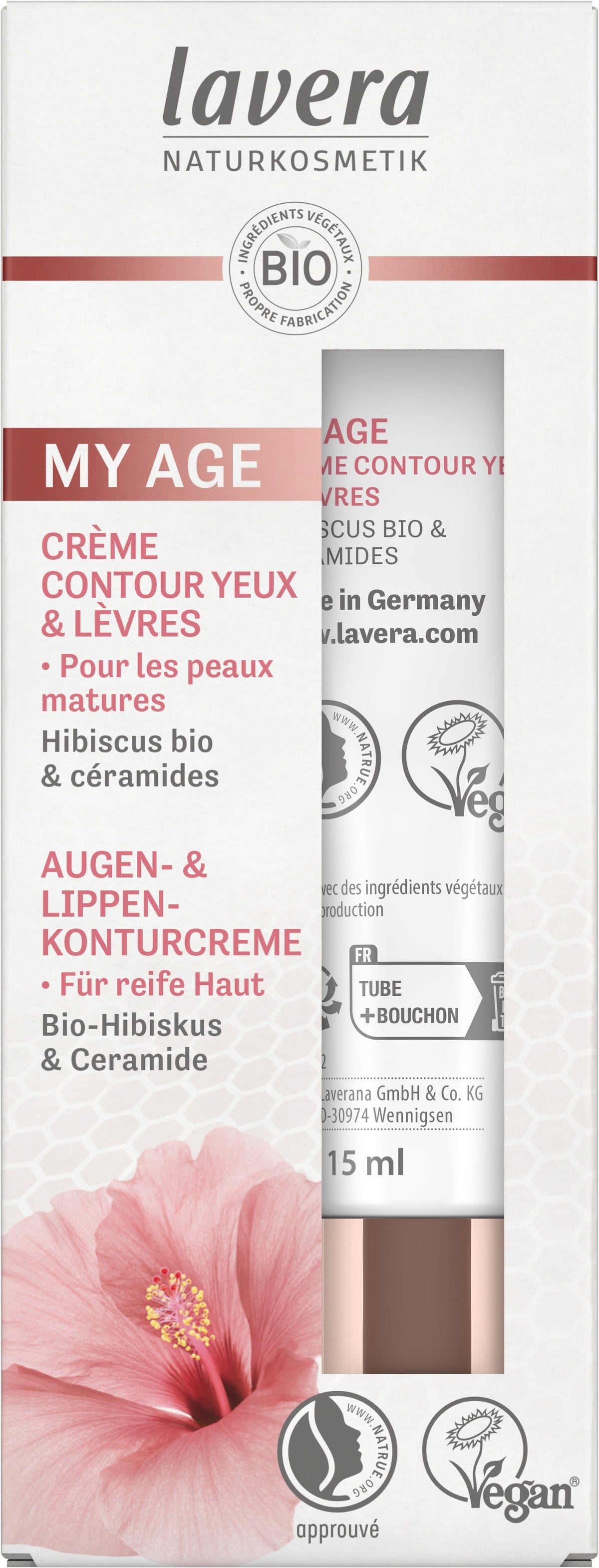 Crème Contour des Yeux My Age - 15 ml - Lavera
