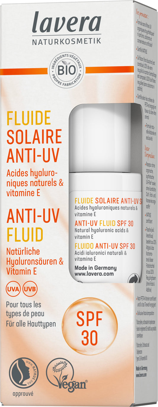 Anti-UV Fluid SPF 30 - 30 ml - Lavera