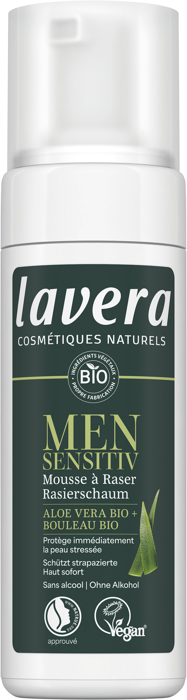 Men Sensitiv Mousse à Raser - 50 ml - Lavera