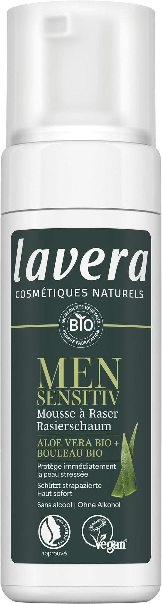 Men Sensitiv Mousse à Raser - 50 ml - Lavera