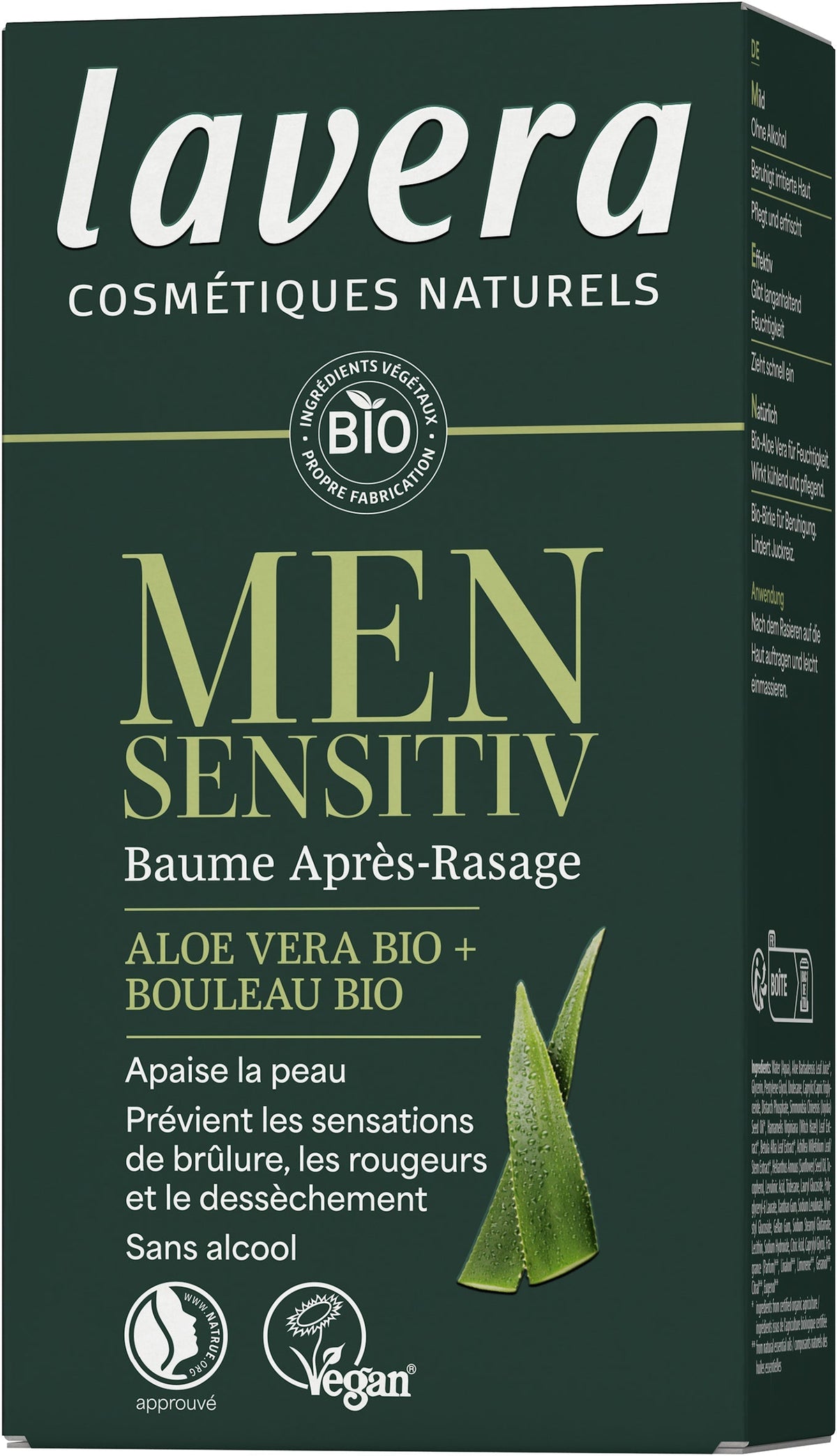 Men Sensitiv Baume Après-Rasage - 50 ml - Lavera
